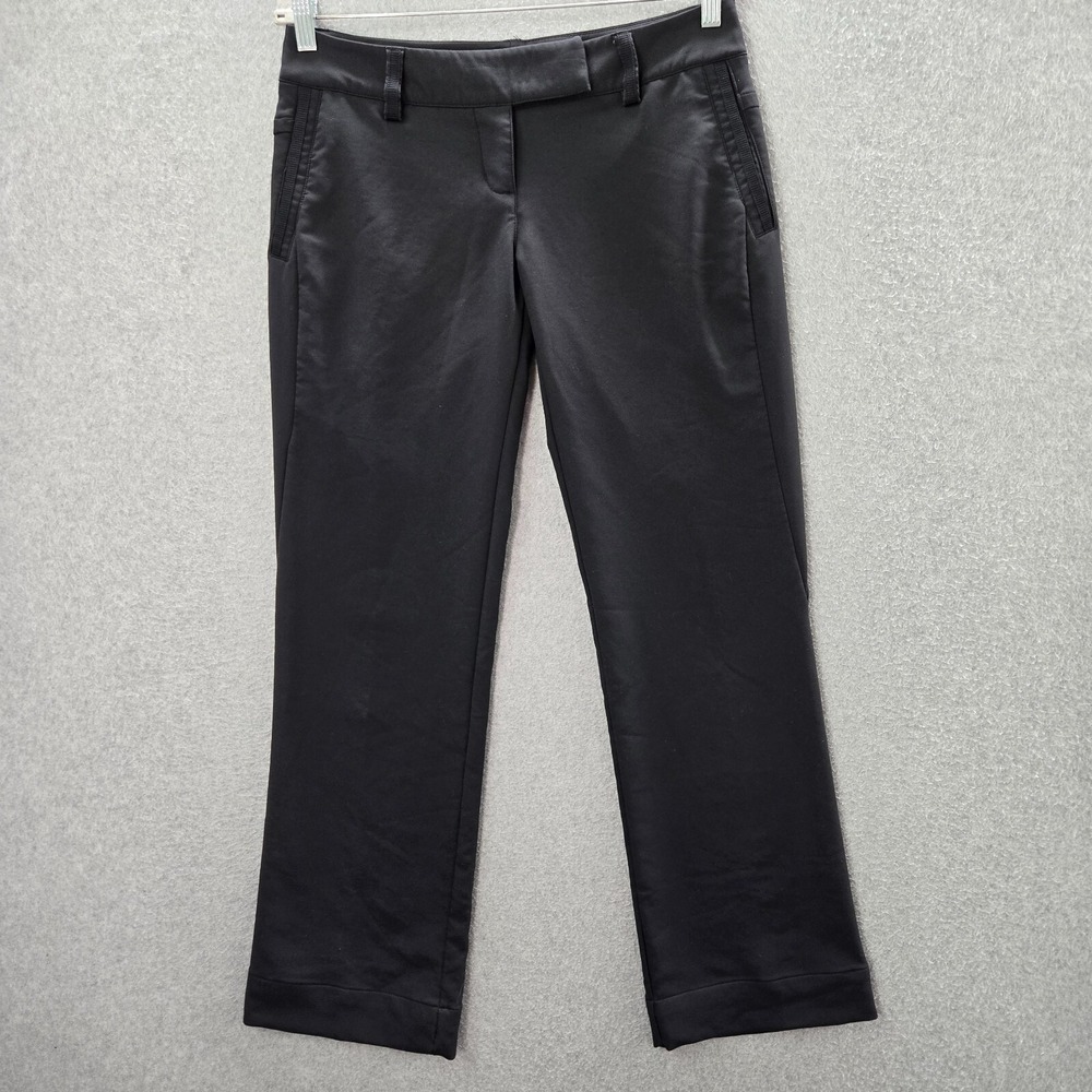 Adidas Women Pants 4 Black‎ Chino Straight Golf Performance Casual (34x31)